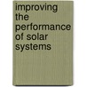 Improving the performance of solar systems door Markus J.B. Vrieling