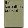 thè Karpathos booklet by Itts