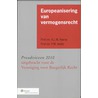 Europeanisering van vermogensrecht by P.M. Veder