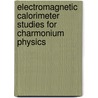 Electromagnetic calorimeter studies for charmonium physics by G. Tambave