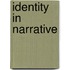 Identity in narrative