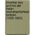 Inventar des archivs der freien reichsherrlichkeit lontzen (1356-1823)