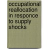 Occupational reallocation in responce to supply shocks door Andries de Grip