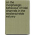 On the morphologic behaviour of tidal channels in the Westerschelde estuary