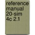 Reference manual 20-sim 4C 2.1