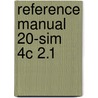 Reference manual 20-sim 4C 2.1 door C. Kleijn