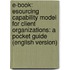 E-Book: eSourcing Capability Model for Client Organizations: A Pocket Guide (english version)