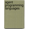 Agent programming languages door K.V. Hindriks