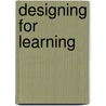 Designing for learning door I.I. Zitter