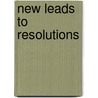 New leads to resolutions door M.C. Afraz