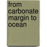 From carbonate margin to ocean door B. van der Kooij