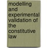 Modelling and experimental validation of the constitutive law door D. Dupont