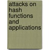 Attacks on hash functions and applications door Marc Stevens