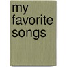 My Favorite Songs by Sophie Blatter