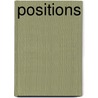 Positions by S. Williams Goldhagen