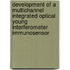 Development of a multichannel integrated optical young interferometer immunosensor