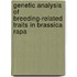 Genetic analysis of breeding-related traits in Brassica rapa