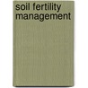 Soil fertility management door R. Nieuwenhuis