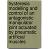 Hysteresis Modelling And Control Of An Antagonistic Manipulator Joint Actuated By Pneumatic Artificial Muscles by Tri Vo Minh