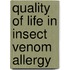 Quality of Life in Insect Venom Allergy
