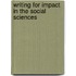 Writing for impact in the social sciences