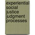 Experiential Social Justice Judgment Processes