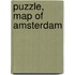 Puzzle, map of Amsterdam