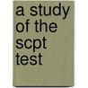 A study of the scpt test by L. Areias