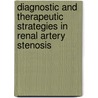Diagnostic and therapeutic strategies in renal artery stenosis door M. van Onna