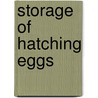 Storage of hatching eggs door I. Reijrink