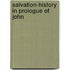 Salvation-history in prologue of John