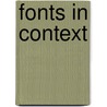 Fonts in ConTeXt by T. Hoekwater