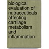 Biological Evaluation of Nutraceuticals Affecting Cartilage Metabolism and Inflammation door A. Hartog te Kortschot