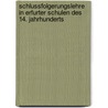 Schlussfolgerungslehre in Erfurter Schulen des 14. Jahrhunderts door R. Grass
