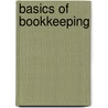Basics of bookkeeping door M. Schauten