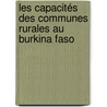 Les capacités des communes rurales au Burkina Faso door M. Ouédraogo