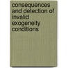 Consequences and detection of invalid exogeneity conditions door J. Niemczyk