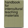 Handbook for intercultural teaching materials door P. Reinsch