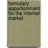 Formulary apportionment for the internal market