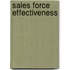 Sales Force Effectiveness