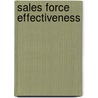 Sales Force Effectiveness door Hans Verleun