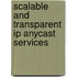 Scalable And Transparent Ip Anycast Services