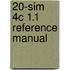 20-sim 4C 1.1 Reference Manual