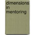 Dimensions in Mentoring