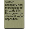 Surface chemistry and morphology of tin oxide thin films grown by chemical vapor deposition door Gilbere Mannie