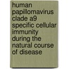 Human Papillomavirus clade A9 specific cellular immunity during the natural course of disease by M. van den Hende