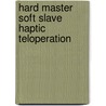 Hard Master Soft Slave Haptic Teloperation door G.A.V. Christiansson
