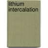 Lithium intercalation by P.J. Bouwman