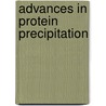 Advances in protein precipitation door M. Golubovic