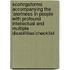 Scoringsforms accompanying the 'Alertness in people with profound intellectual and multiple disabilities'checklist
